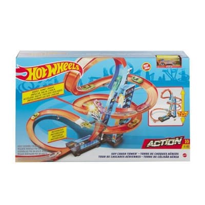 Hot Wheels Wieża Podniebne Kraksy GJM76 MATTEL