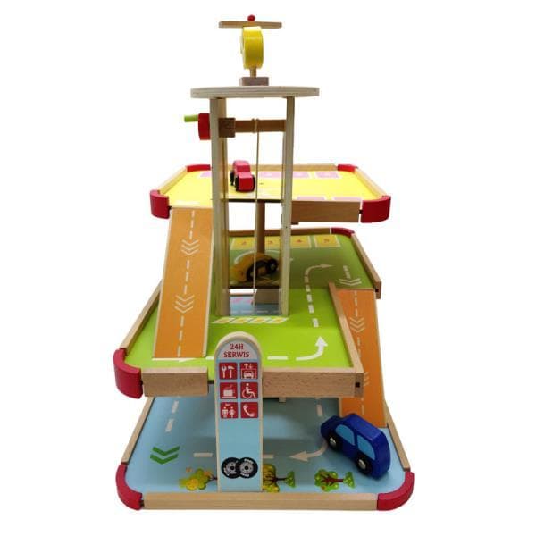 PROMO 3 levels of parking wooden 1,003,311 price for 1 piece