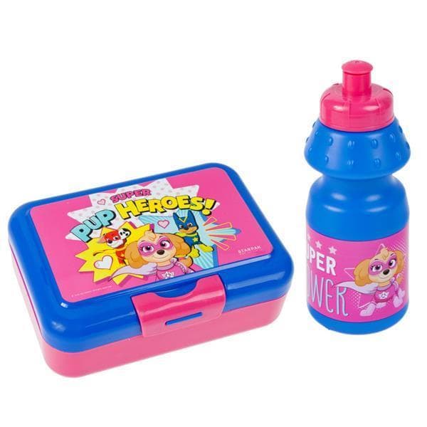 Water bottle + lunchbox Canine Patrol girl Starpak