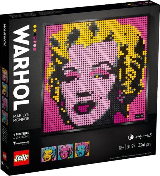 LEGO ART 31197 Marilyn Monroe by Andy Warhol p3