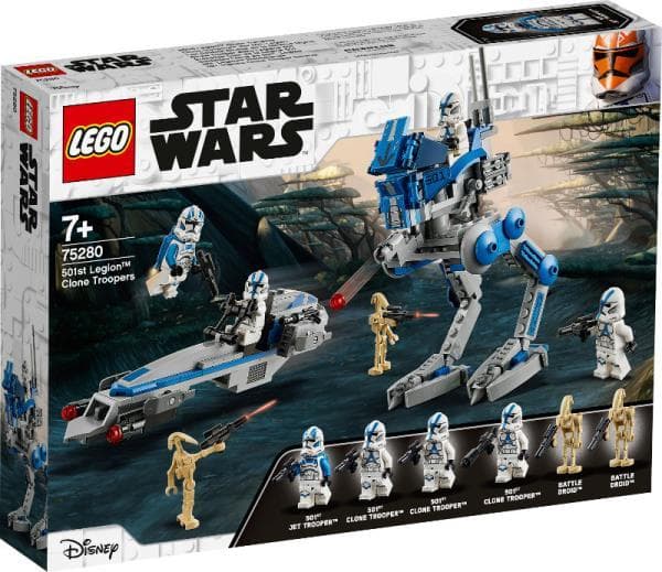 LEGO STAR WARS TM 75280 soldiers-clones of 501. Legion ™