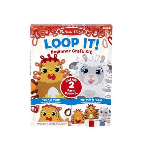 MELISSA Loop It! Braiding embroidery shapes on a farm 40194
