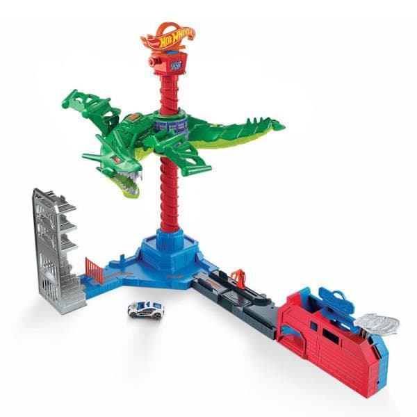 Hot weels City Attack dragon p3 GJL13 set MATTEL
