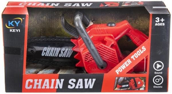 Chainsaw with sound 33x16x12cm MC