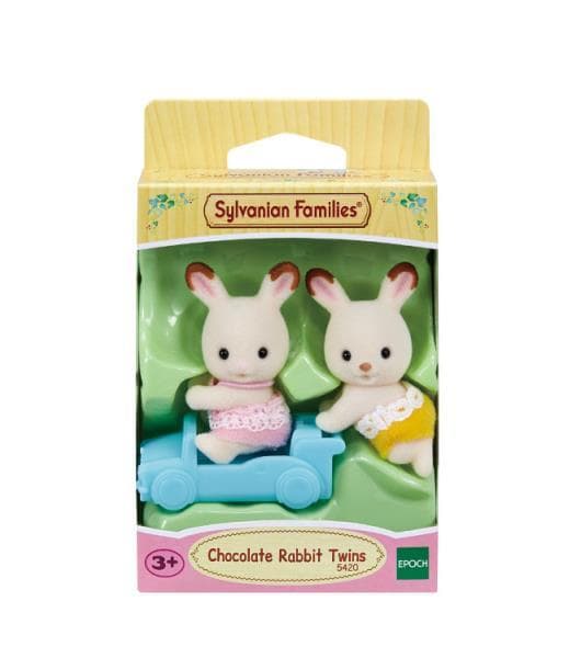 Twins Sylvanian rabbit ravioli with chocolate 05420