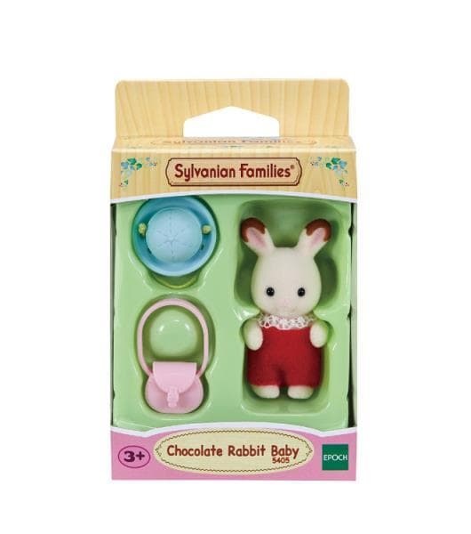 Sylvanian baby rabbits with chocolate ravioli 05405