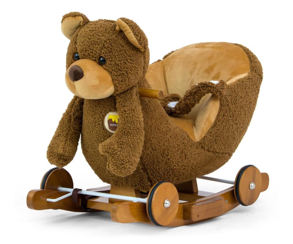 Bear rocking Polly Brown Milly Mally