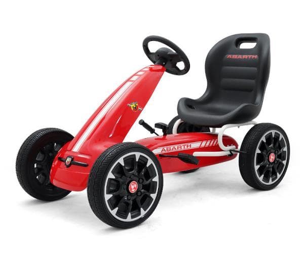 Gokart na pedały Abarth czerwony 3173 Milly Mally