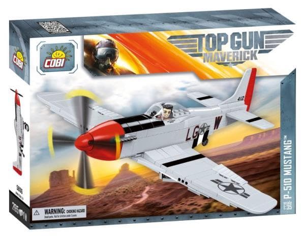 COBI 5806 TOP GUN MAVERICK P-51D Mustang 265 blocks