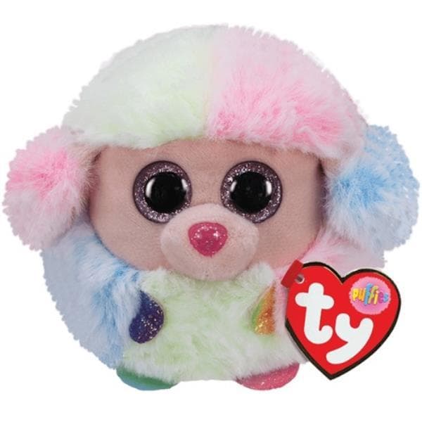 Maskotka TY PUFFIES Rainbow pudel 10cm 42511