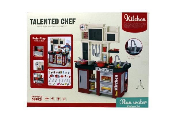 Capable kitchen cook, with water and light 1002414
