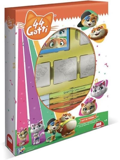 Pieczątki 4 szt 44 Koty 27986 Multiprint