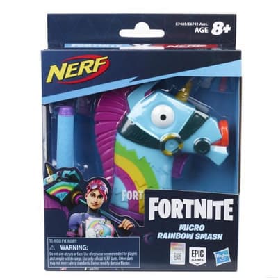 NERF Microshot FORTNITE RAINBOW SMASH E7485 HASBRO
