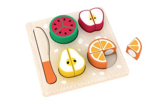 Fruit wooden cutting board with Velcro 673306