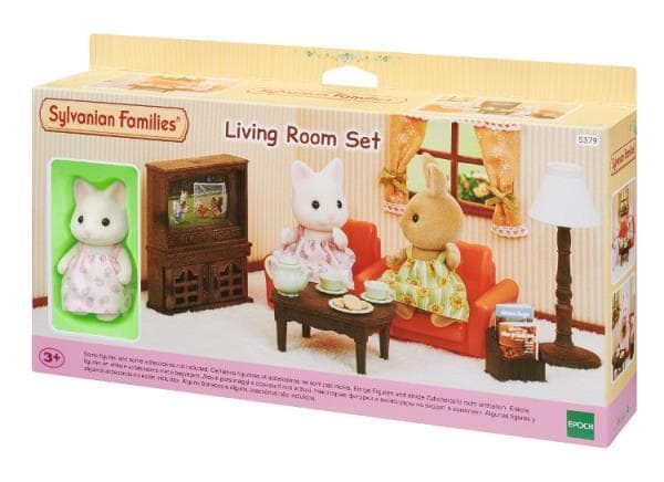 Sylvanian living room set with a figure of 05379