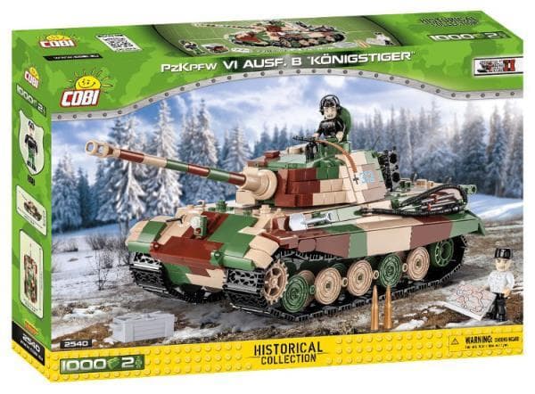 COBI 2540 Historical Collection WWII PanzerKampfwagen VI Ausf.B Königstiger blocks 1000