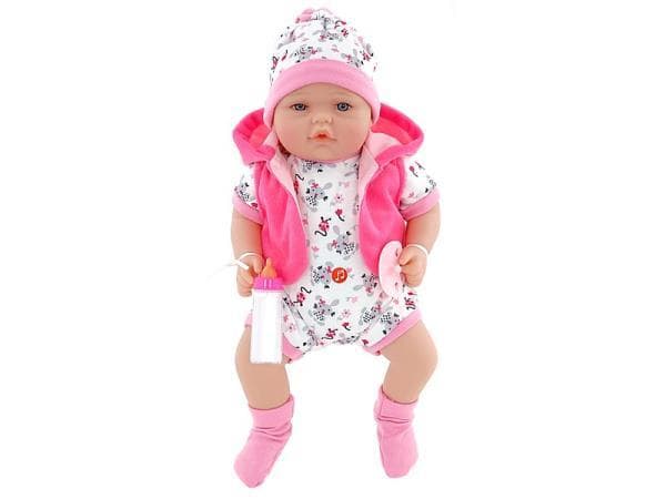 40cm baby dolls with teat and bottle bag 519862 ADAR