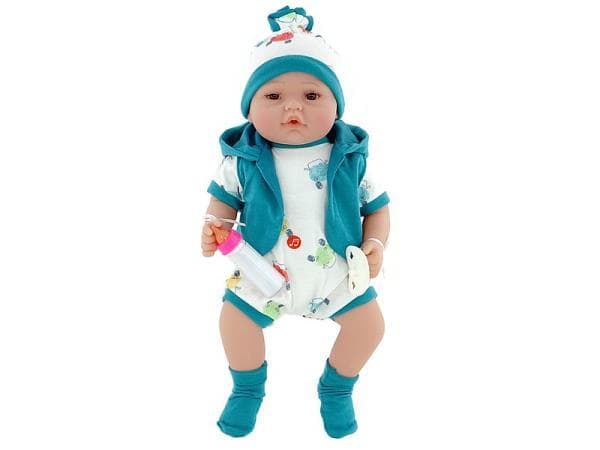 40cm baby dolls with teat and bottle 519879 ADAR