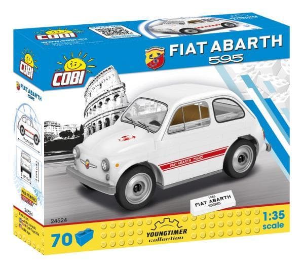 COBI 24524 Youngtimer FIAT ABARTH 595 70 klocków