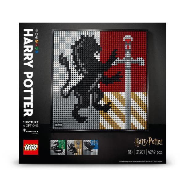 ART 31201 LEGO Harry Potter Hogwarts crests p3