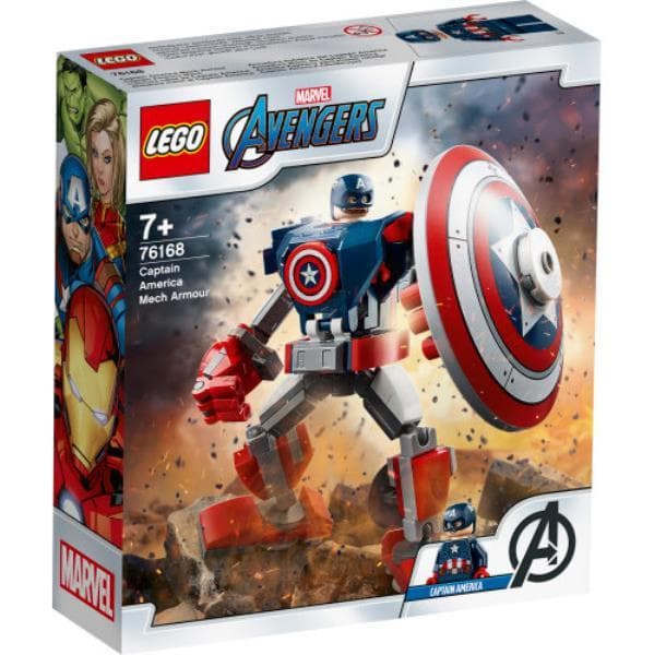LEGO 76168 SUPER HEROES Opancerzony mech Kapitana Ameryki p4
