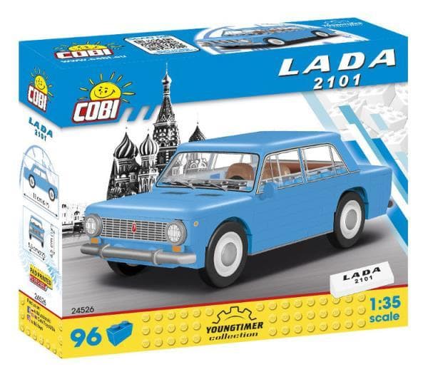 COBI 24526 Youngtimer LADA 2101 96 klocków
