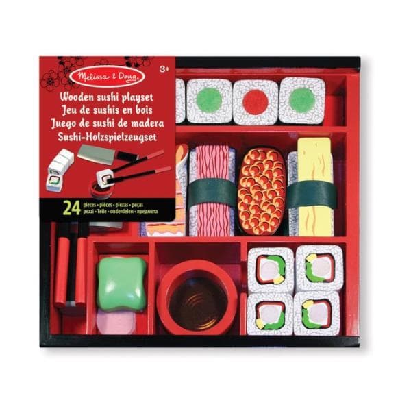 MELISSA Wooden chopping sushi 12608