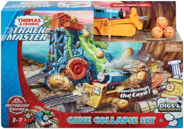 PROMO Tomek i Przyjaciele Track Master Przygoda w jaskini zestaw GDV43 p2 MATTEL