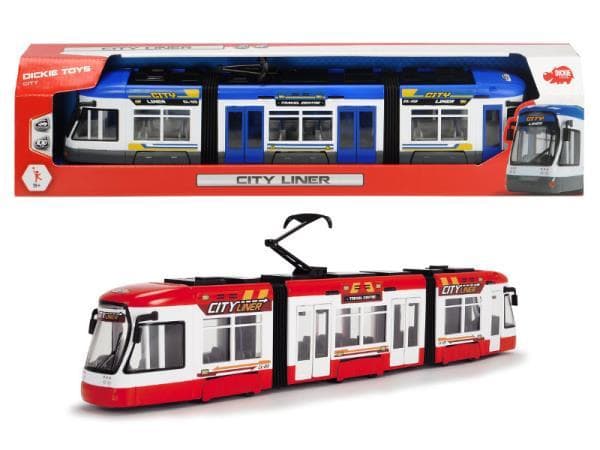 CITY Tramwaj 46cm, 2 rodzaje Dickie