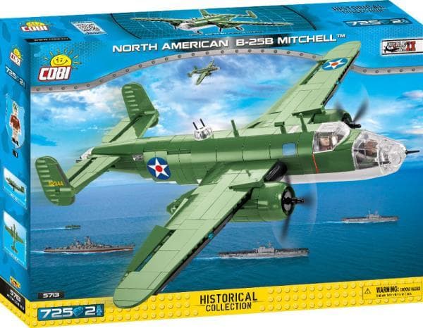 COBI 5713 Historical Collection of WWII North American B-25B Mitchell 752kl.