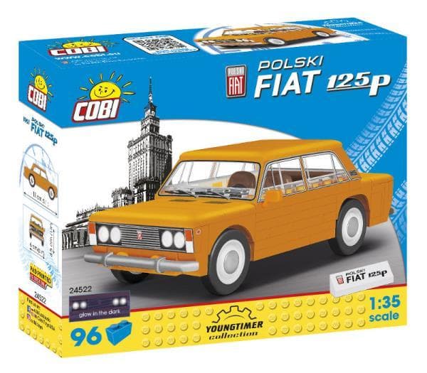COBI 24522 Youngtimer 1967 POLSKI FIAT 125P 96kl