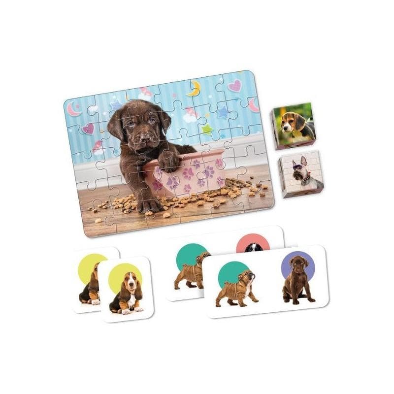 Clementoni Edukit Puppies 4in1 18071