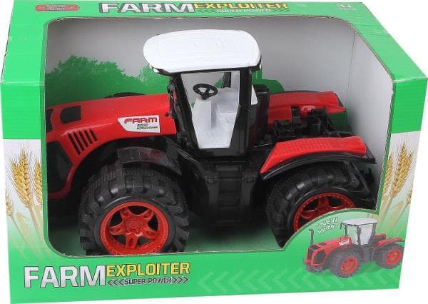 Tractor with opening bonnet in a box 114484