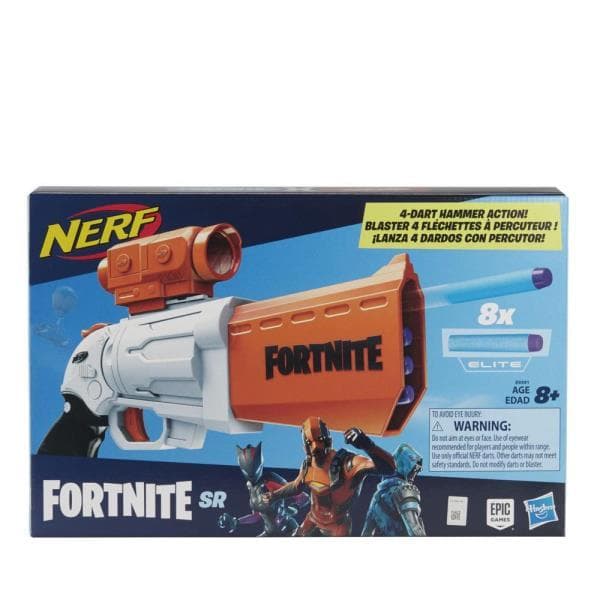 NERF gun sight Fortnite SR + 8 rounds E9391 p4 HASBRO