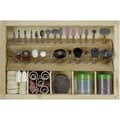 Miniatyrbild 1 av 2: Basetech 1220977 Universellt set för slipning/kapning/polering 100-delars Skaft-Ø 3.2 mm 1 st