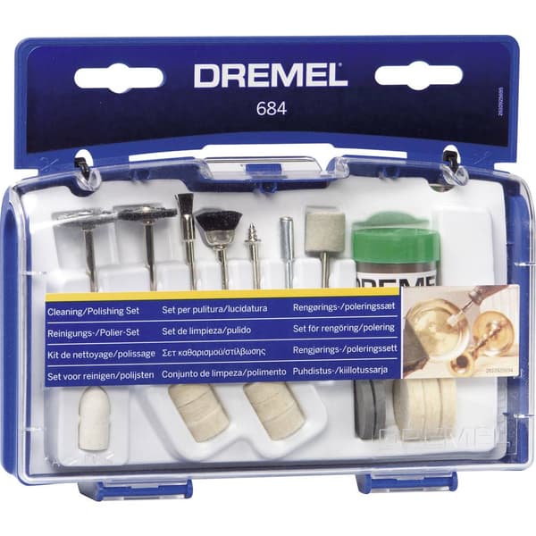 Rengörings-/poleringssats Dremel 684 N/A 1 set