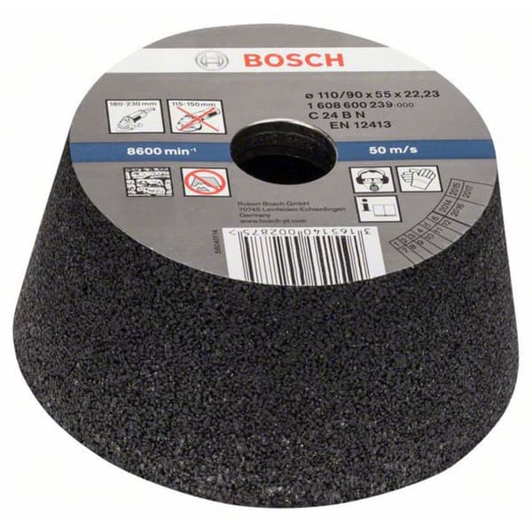 Bosch Accessories 1608600239 Koppslip, koniska - sten/betong - 90 mm, 110 mm, 55 mm, 24 1 st