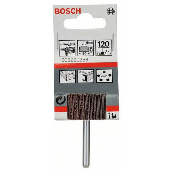 Bosch Accessories 1609200288 Lamellslip, 6 mm, 120, 50 mm, 20 mm Diameter 50 mm 1 st