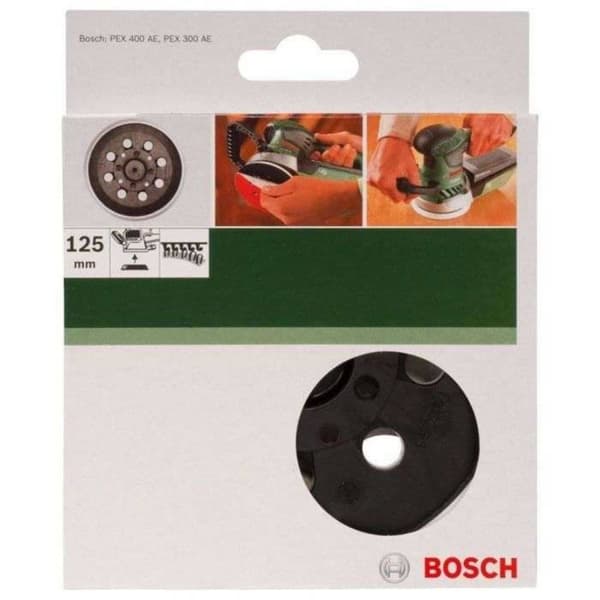 Bosch Accessories 2609256B61 Slipplatta för Bosch PEX 300/400 AE Diameter 125 mm
