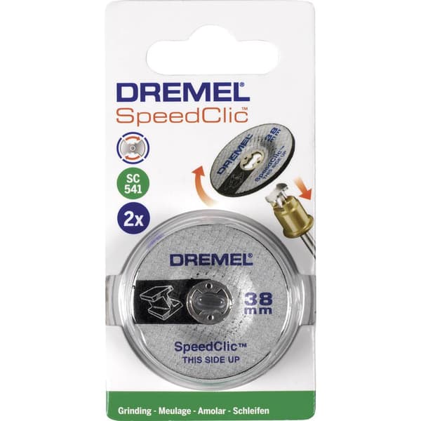 Slipskiva Dremel SC541 38 mm 2 st