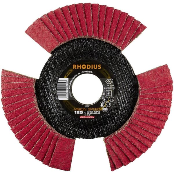 Rhodius 210644 Rhodius VISION SPEED slipskiva 125 x 22,23 - P40 Diameter 125 mm N/A 1 st
