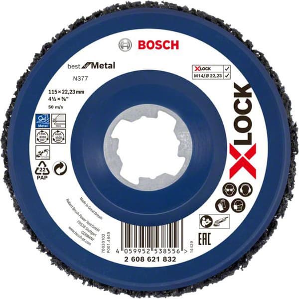 Bosch Accessories 2608621832 Poleringsskiva Diameter 115 mm Borrdiameter 22.23 mm 1 st