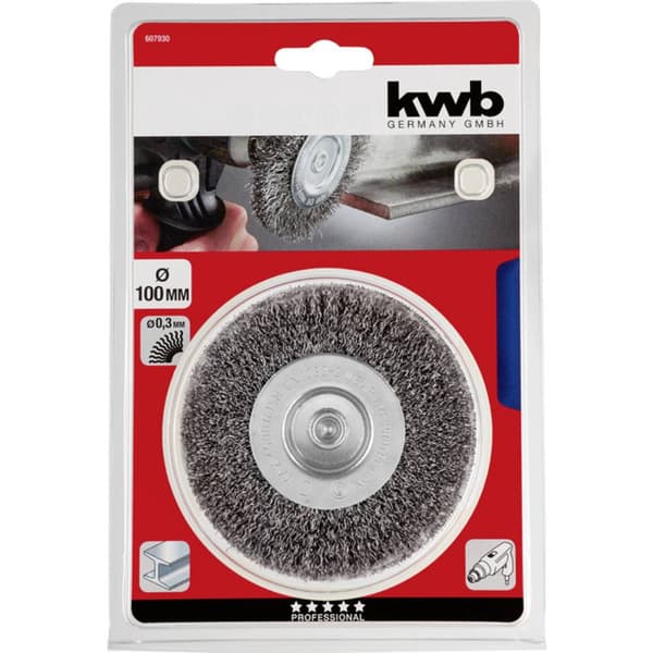 kwb SKIVBORSTE, DUBBELDICK, HSS STÅLTRÅD, VÅGFORMAD 607830 1 st