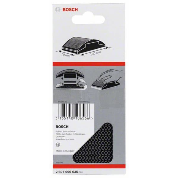 Bosch Accessories 2607000635 Slipkloss 60 x 100 mm, gummi 1 st