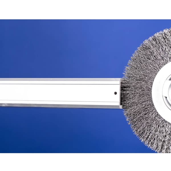 PFERD Rundborste bred oflätad RBU Ø 200 x 25 mm variabelt hål i rostfritt stål-tråd-Ø 0,30 för slipbock 1 43701260 1 st