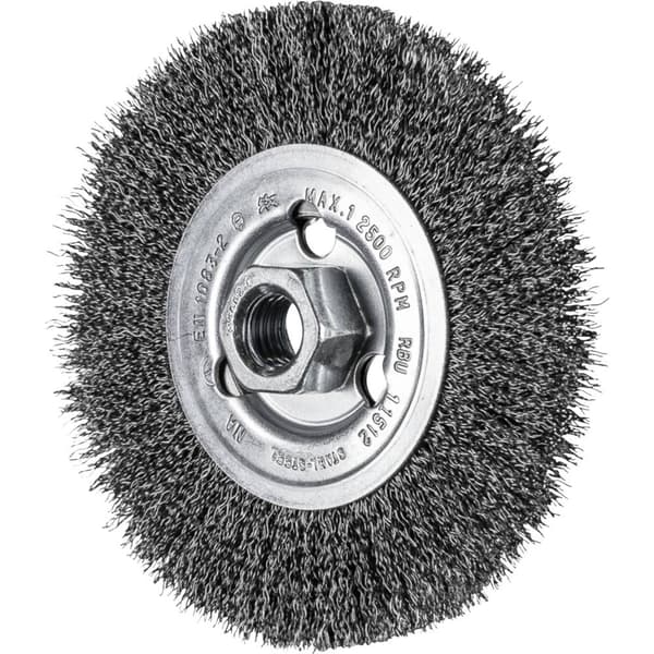 PFERD Rundborste oflätad RBU Ø 115 x 12 mm M14 stål-Ø 0,30 för vinkelslip 43502201 1 st