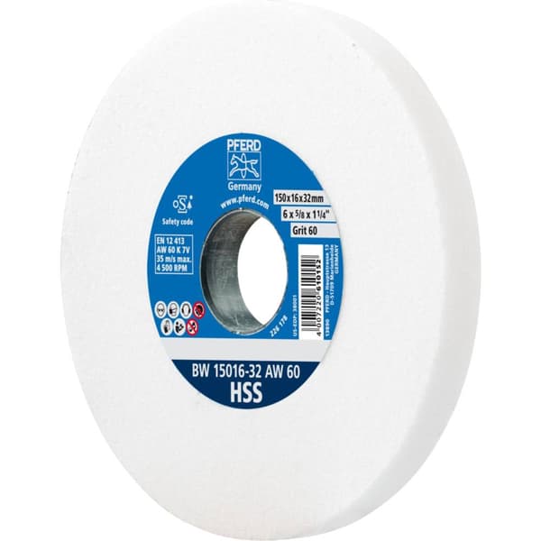 PFERD 39008420 Slipskiveskiva Diameter 150 mm Borrdiameter 32 mm Stål 1 st