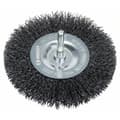 Miniatyrbild 1 av 3: Bosch Accessories Skivborste - 100 mm, 0,3 mm, 10 mm Skaft-Ø 6 mm 1609200273 1 st