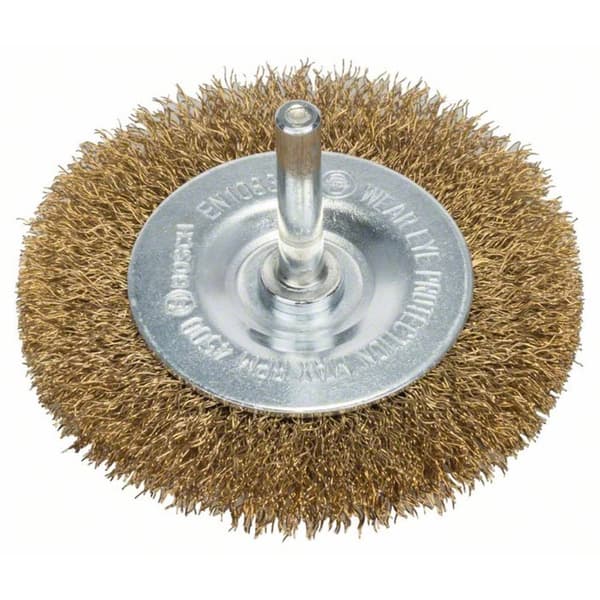Bosch Accessories Skivborste, mässingsbelagd - 75 mm, 0,2 mm, 10 mm 2608622009 1 st