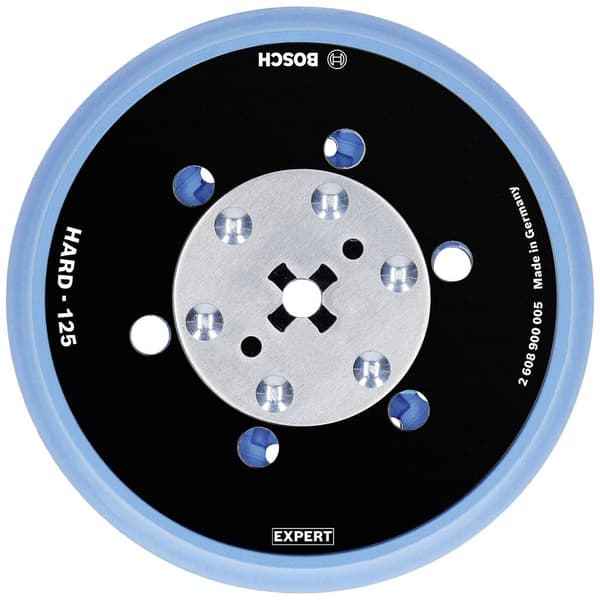 Bosch Accessories 2608900005 EXPERT Multihole (Expert Multihål) universalstödplatta, 125 mm, hård Diameter 125 mm